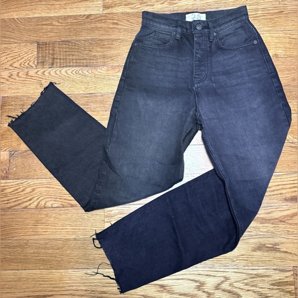 WE THE FREE Button-fly Raw Hem Jeans
